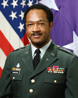 Major General Matthew A. Zimmerman, USA (uncovered).
